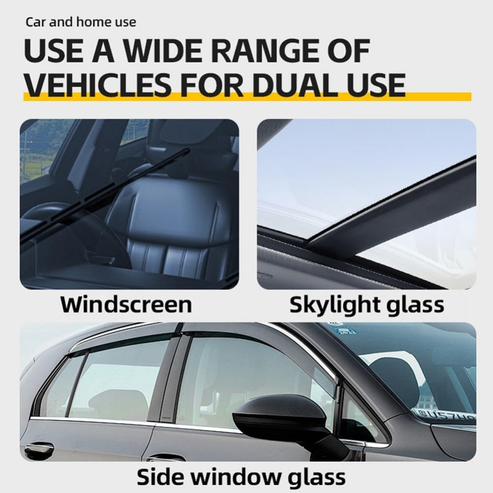 Набір рідини та губок для глибокого очищення та полірування скла автомобіля D1 (2х150 мл) Луцьк - фото 3