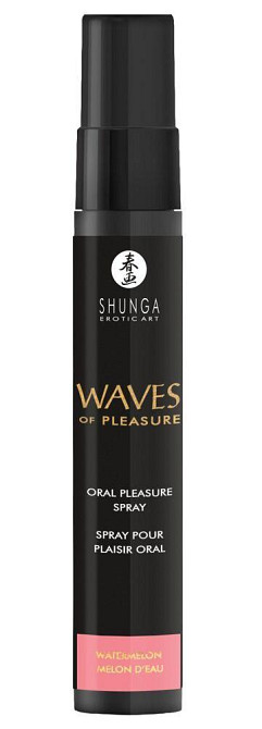 Спрей для посилення слиновиділення Shunga Waves of Pleasure Watermelon Sex Aura Київ - фото 3