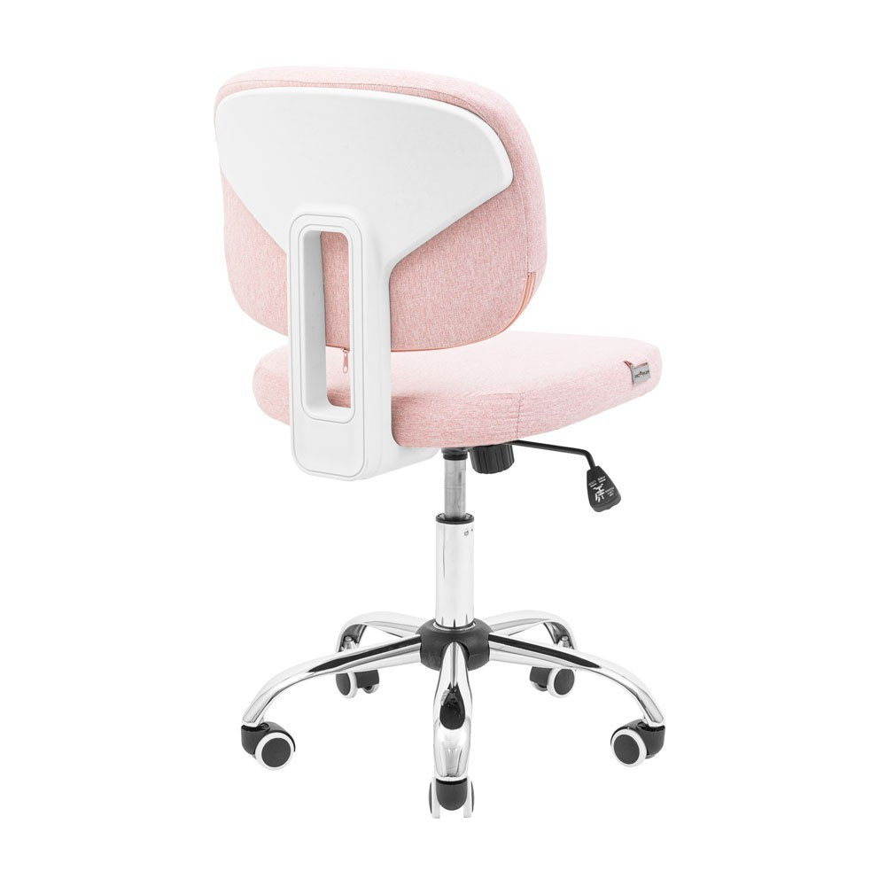 Офисное кресло руководителя Mia Хром M1 Tilt Розовый Киев - изображение 4