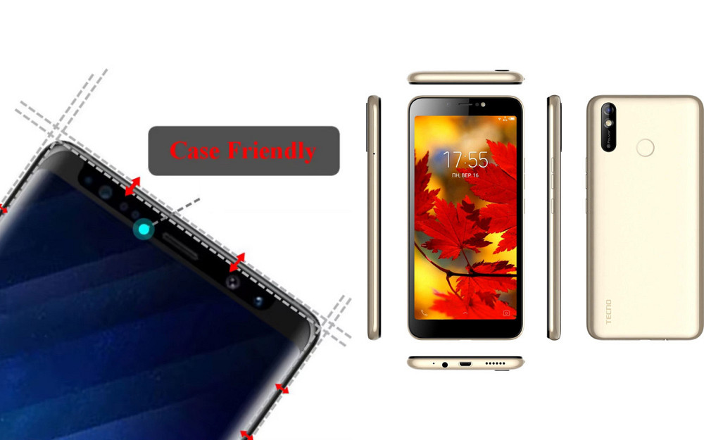 Защитное стекло HyperGlass Pro для Tecno Pouvoir 3 Air (LC6a) – максимальная чувствительность и защита Киев - изображение 4