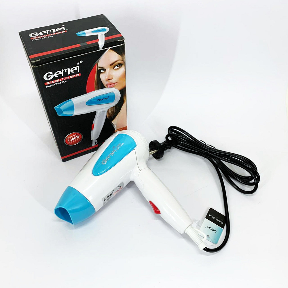 Портативный фен для сушки, Профессиональный фен для объема волос с регулируемой температурой CF-19 Львов - изображение 1