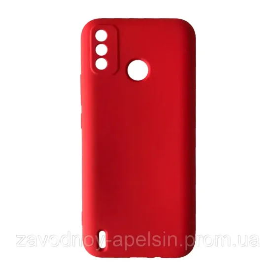 Tecno Spark 6 Go Чохол силиконовий Захист камери (червоний) Одеса