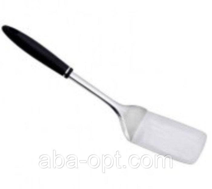 Лопатка із нержавіючої сталі з пластиковою ручкою L 34 см (шт) Одеса - фото 1