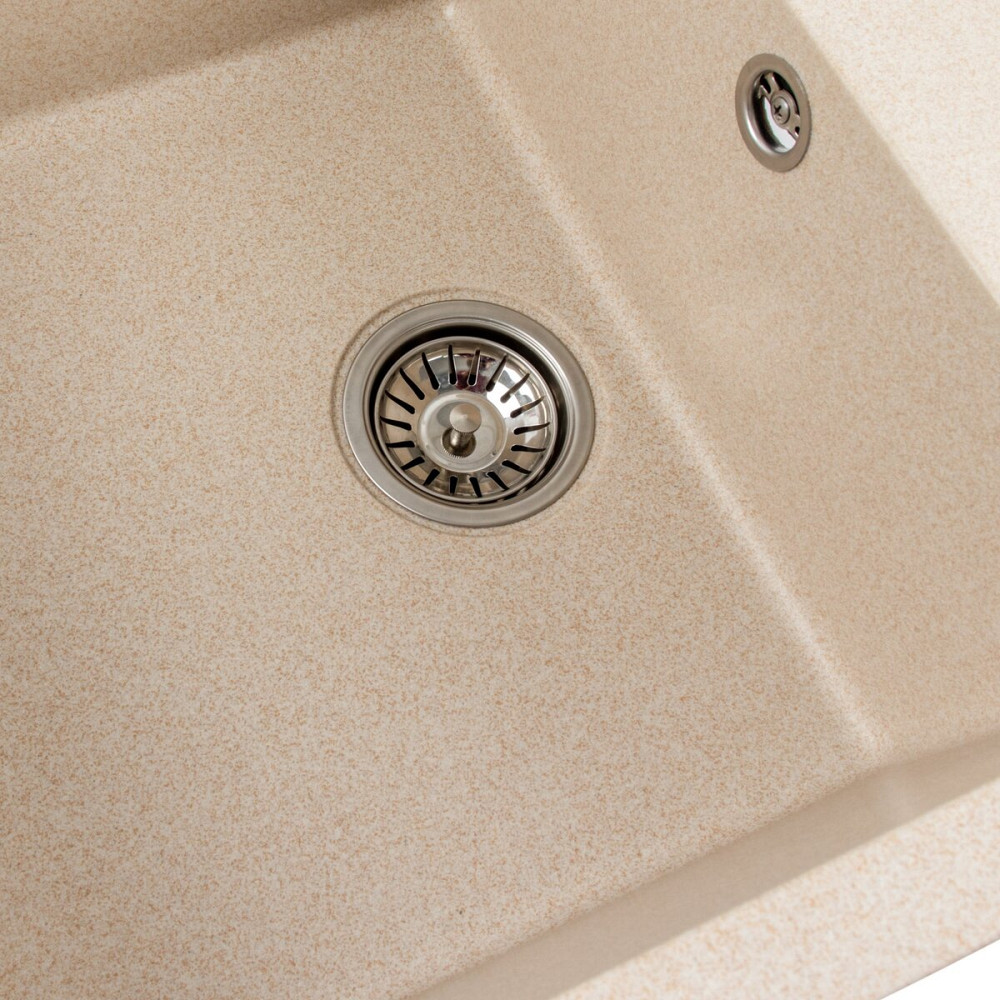 VALESO Гранітна мийка для кухні VALESO SELENA 7950 матова Сафарі Киев - изображение 4