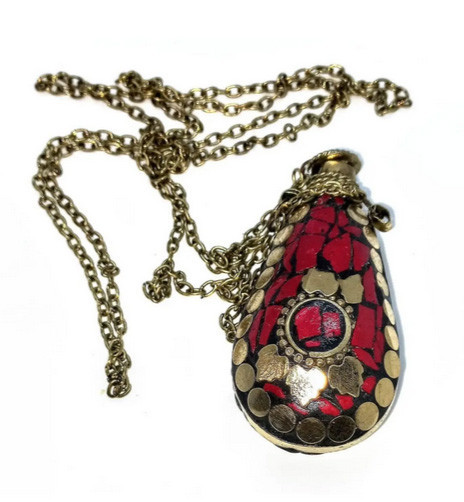 Аромакулон бронза с кораллом Киев - изображение 1