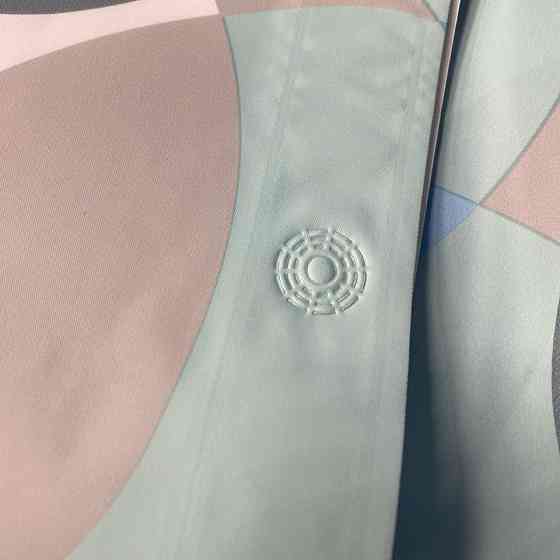 Шторка для ванны из полиэстера водонепроницаемая Bathlux 180x180 см с кольцами, занавеска для ванной комнаты Каменец-Подольский