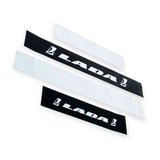 Наклейка на пороги "lada" (4шт) Мукачево