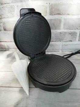 Вафельниця конусна SK-08019 електрична 1200Вт антипригарна форма для ріжків компактна Одеса