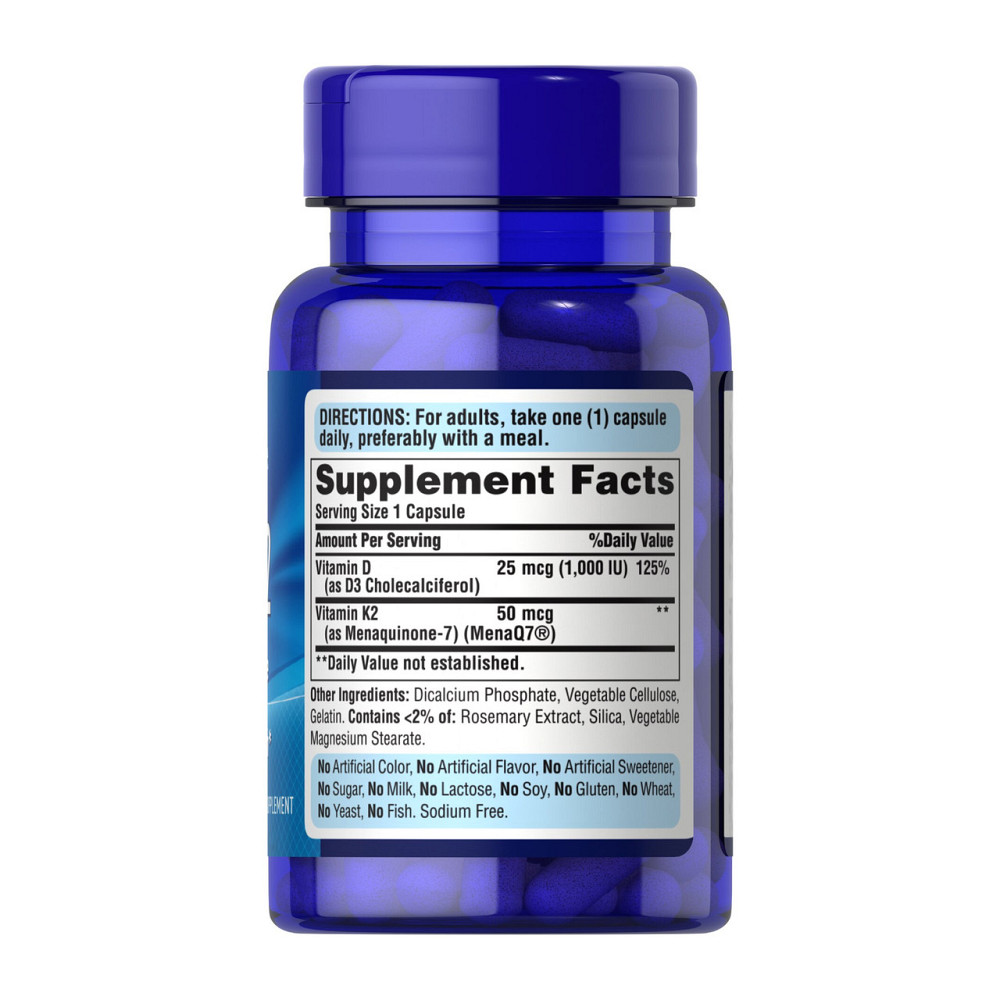 Vitamin D3 & K2 - 60 caps Київ - фото 2