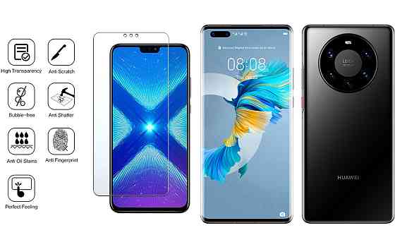 Захисне скло NeoGlass для Huawei Mate 40 – надпрозоре та стійке Київ