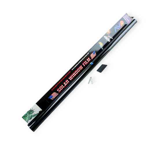 Плівка тонувальна американка 1x3m super dark black (src антиподряпин) Мукачево