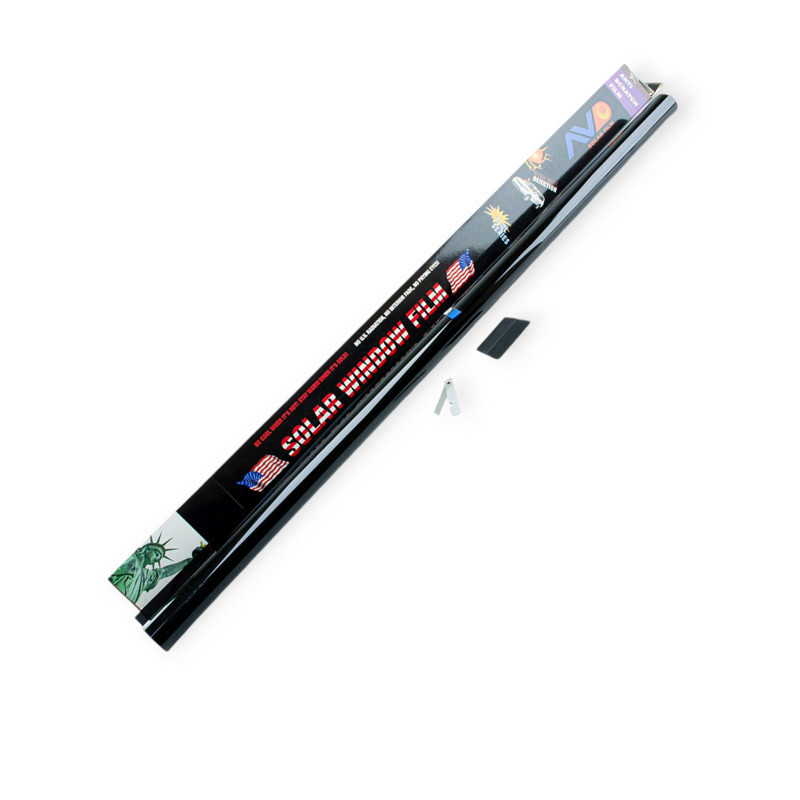 Плівка тонувальна американка 1x3m super dark black (src антиподряпин) Мукачево - фото 1