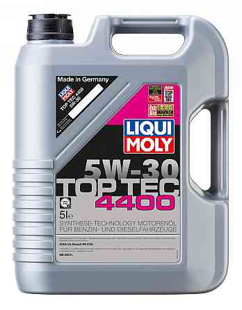 LIQUI MOLY 2322 Top Tec 4400 SAE 5W-30 — Синтетична моторна олива Low SAPS | Для бензинових і дизельних двигунів Renault з DPF Ковель