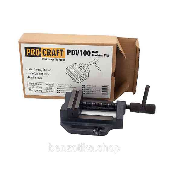 Лещата верстатні Procraft PDV100 Киев