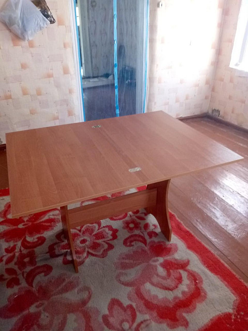 Стіл розкладний 59х89 см для кухонного куточка / Вільха Львів - фото 6