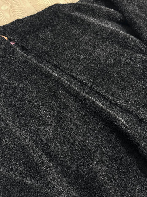 Кардиган женский Fancy Matinee 30740 ангора длинный с карманами, черный, one size Одесса - изображение 2