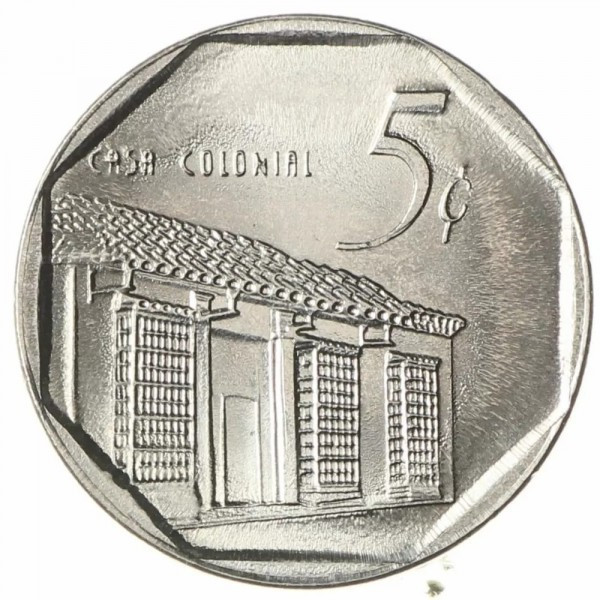 Куба 5 сентаво, 1994-2018 (БС) Полтава - фото 1
