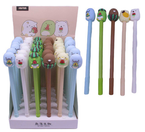 Ручка кульк. дит. "LKC" ZF-1860 "Зверята с арбузиком" силікон, шт Київ - фото 1