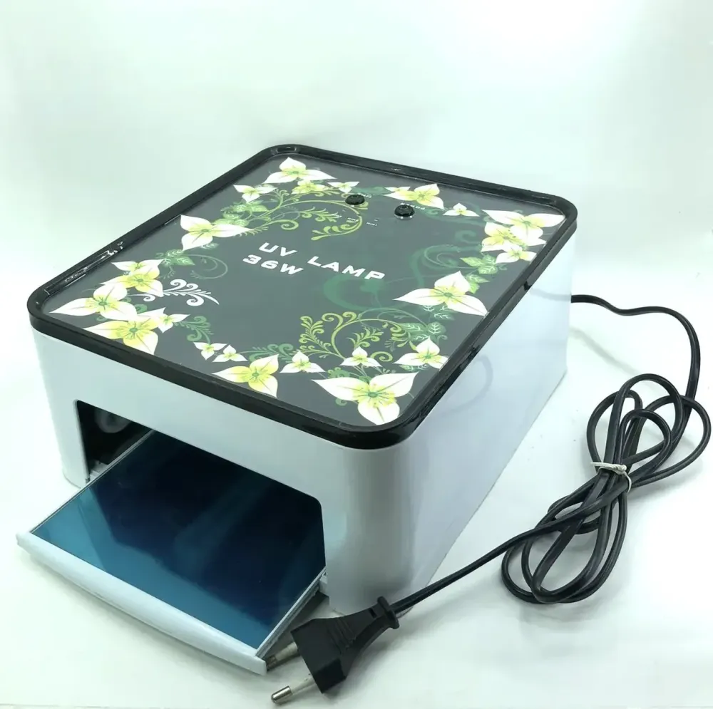 УФ лампа 36 ВТ для наращивания ногтей Simei-Femei c таймером внутри лист металла, проффессиональная Киев - изображение 7