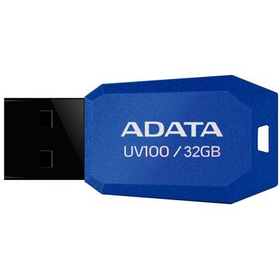 USB флеш накопичувач ADATA 32GB DashDrive UV100 Blue USB 2.0 (AUV100-32G-RBL) Вінниця - фото 1