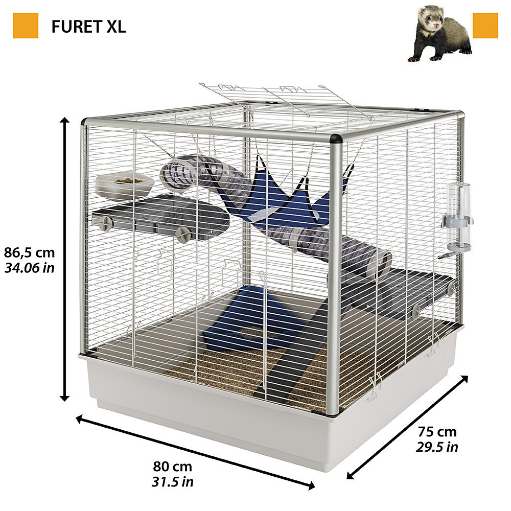 Клітка для тхорів і щурів Ferplast Furet Extra Large (Ферпласт Фюрет Екстра Лардж) Запоріжжя - фото 2