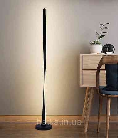 Торшер сучасний світлодіодний Sirius LDD1008 BK 62W чорний Київ