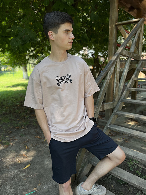 Літній костюм oversize unisex LIMITED EDITION (шорти + футболка) Чернівці - фото 2