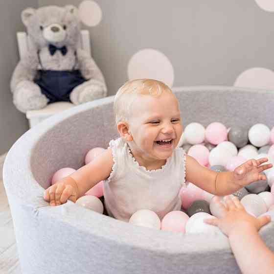 Сухий басейн із кульками 400шт рожевий Diego Київ