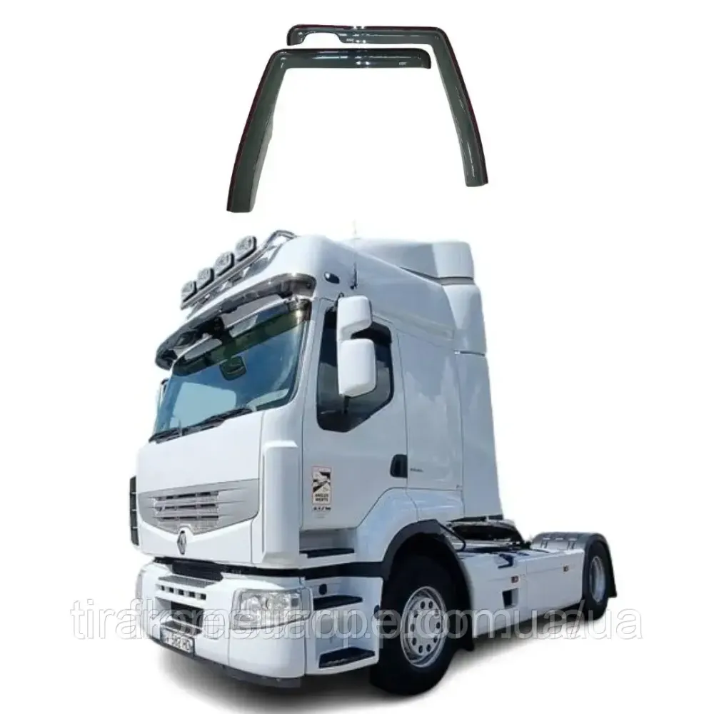 Комплект вітровиків кабіни RENAULT PREMIUM 1997-2013 Вітровики кабіни RENAULT PREMIUM 1997-2013 Луцьк - фото 1