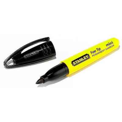 Маркер Stanley Permanent, 90мм, black, с заостренным наконечником (1-47-324) Винница