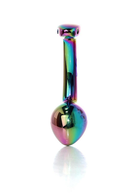 Анальна пробка - Jewellery Multicolour Curved Plug L Sex Aura Київ - фото 2