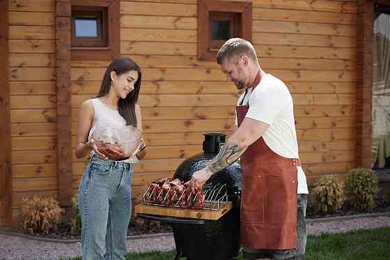 Керамический угольный гриль Primo Large Round All in One PGCRCG Код: 004197 Ровно