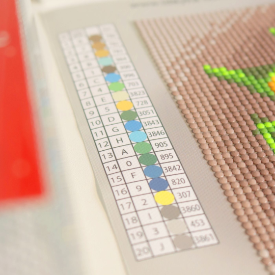 Алмазна мозаїка без підрамника "Квітковий куточок" Ідейка AMC8056 30х40 см Вінниця