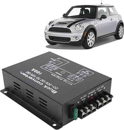 Перетворювач автомобільної напруги DC24-12 100A Київ