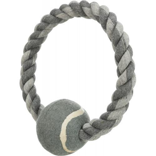 Игрушка Trixie Игровой канат с теннисным мячом для собак, 18 см Винница - изображение 3