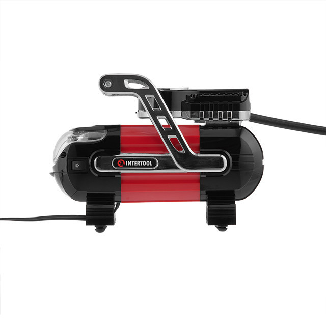 Автомобільний компресор INTERTOOL AC-0002, 12 В, один циліндр 30 мм - компресор з високою продуктивністю Львів - фото 7