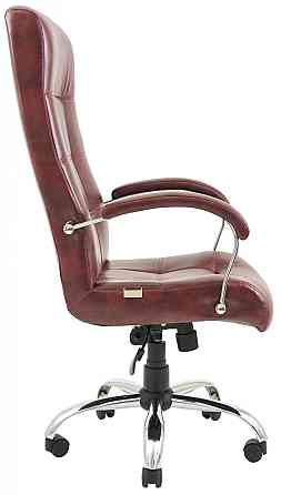 Офисное Кресло Руководителя Richman Virginia Titan Bordo Хром М1 Tilt Бордовый Киев