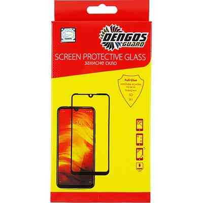 Стекло защитное Dengos Full Glue для POCO X3 Pro (black) (TGFG-175) Винница