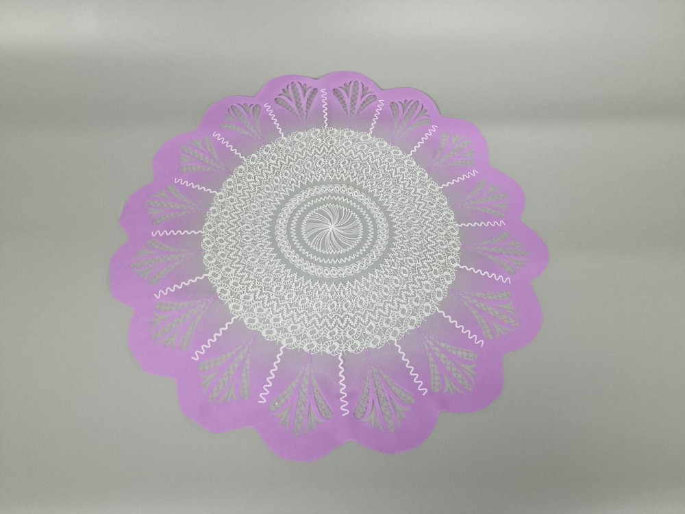 Серветка для квітів діаметром 50 см з рис, 100 шт No 333 (9) (100 шт.) Харків - фото 2