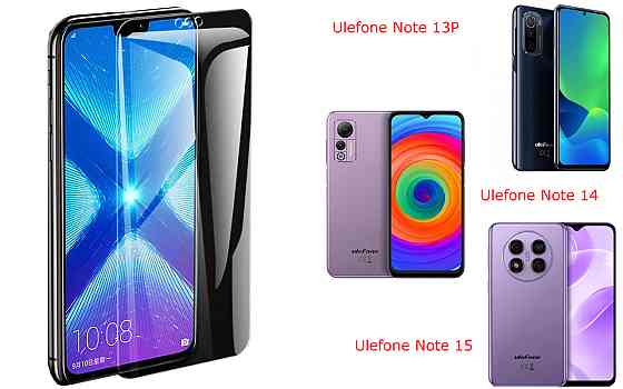 Защитное стекло NeoGlass для Ulefone Note 13P, Note 14, Note 15 – ультрапрозрачное и устойчивое Киев