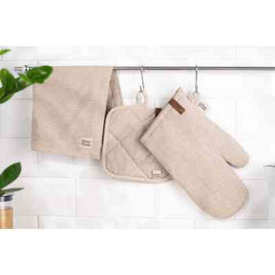 Салфетка на стол Ardesto Oliver бежевый 40х40 см, 100% хлопок (ART06OB) Винница