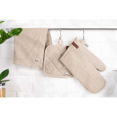 Салфетка на стол Ardesto Oliver бежевый 40х40 см, 100% хлопок (ART06OB) Винница - изображение 3