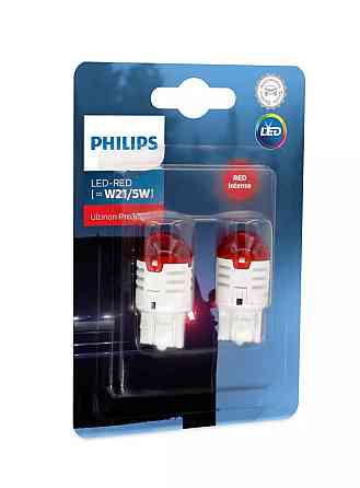 Комплект светодиодных ламп Philips 11066U30RB2 W21/5W LED 12V Ultinon Pro3000 RED Харків