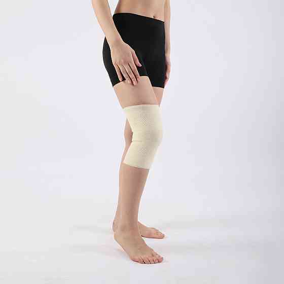 Бандаж шерстяной для коленного сустава SMT10, эластичный бандаж на колено M Каменец-Подольский