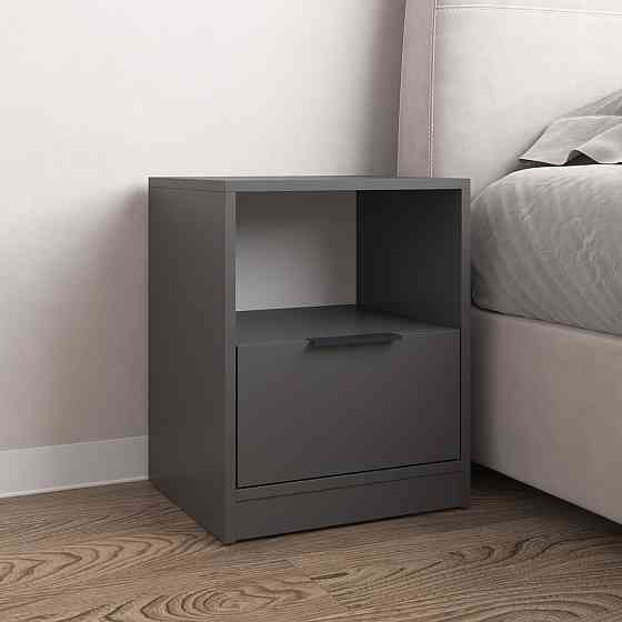 Тумба прикроватная VAYS M-31, с ящиком и полкой, ЛДСП, 40х35х50 см – для спальни Львов