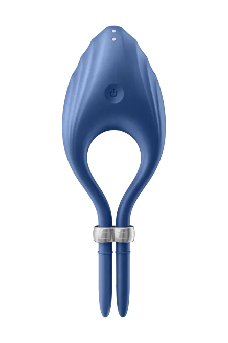 Регулируемое эррекционное кольцо с вибрацией Satisfyer Duelist, синий Sex Aura Киев - изображение 3