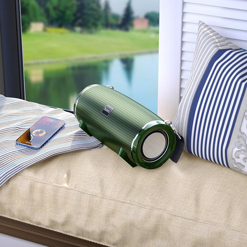 Портативна колонка HOCO HC5 Dark Green для спорту Київ - фото 5