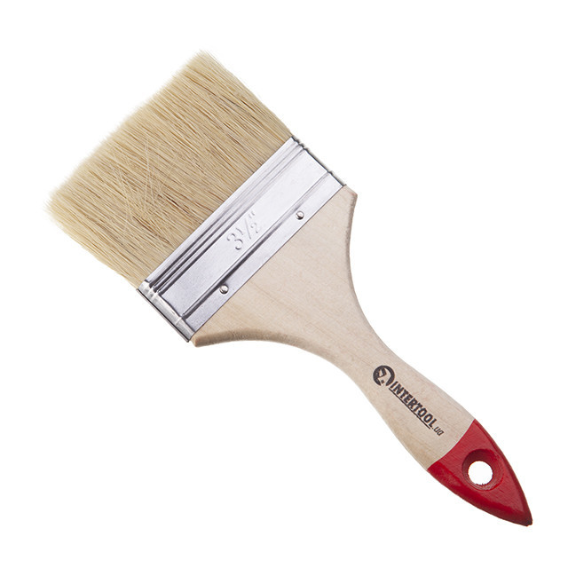 Пензель флейцевий 90*10.5*52 мм INTERTOOL KT-1290 Київ - фото 1