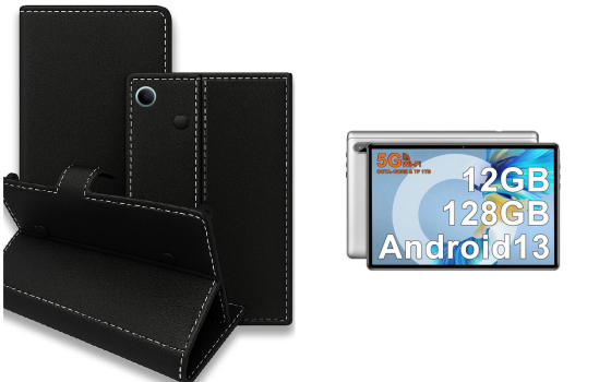 Книга-трансформер для планшета Facetel Q6, цвет Black Киев