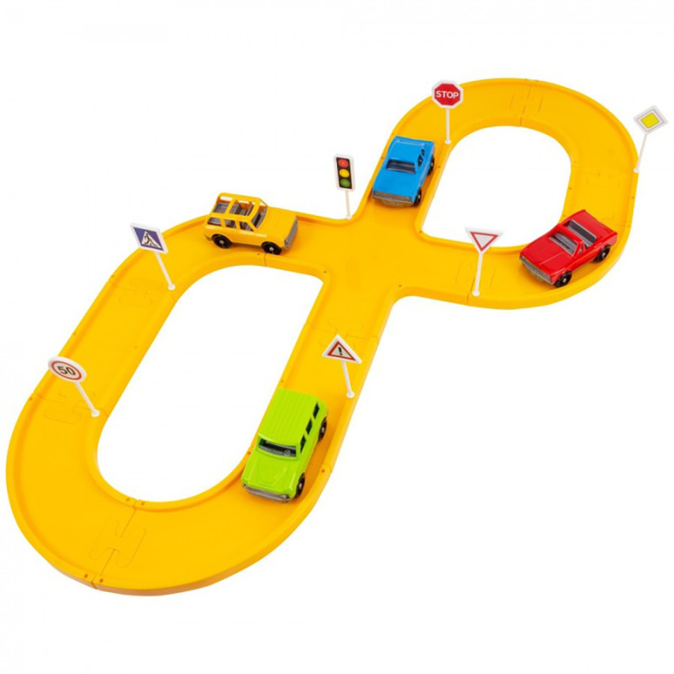 Детский игрушечный Автотрек 0747TXK 4 автомобиля Винница - изображение 1